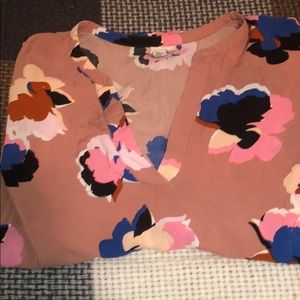 Extra large a new day flower blouse